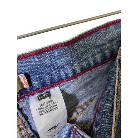 Levi's 550‎ Relaxed Boot Cut High Rise Mom Jeans Size 14 M (2512) - Picture 5 of 8